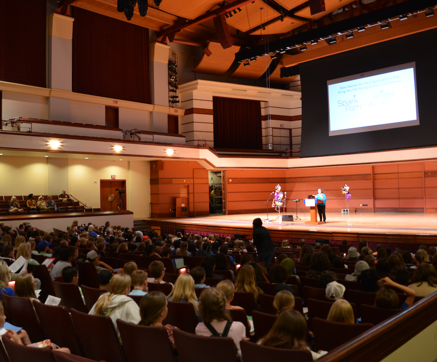  Hundreds of students learn writing skills at Bethel University